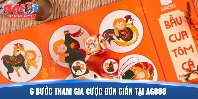 6 bước tham gia cược đơn giản tại GA888