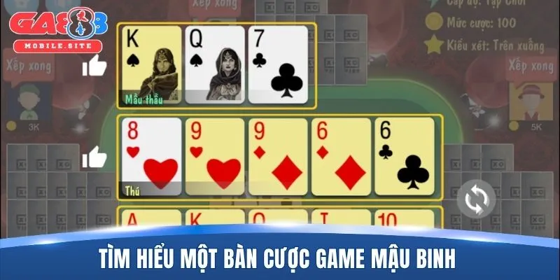 Tìm hiểu một bàn cược game mậu binh