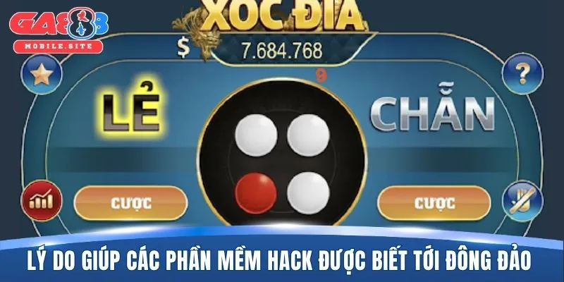 Lý do giúp các phần mềm hack được biết tới đông đảo